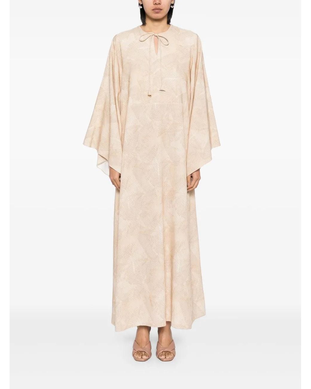 Bambah Natural Moza Kaftan