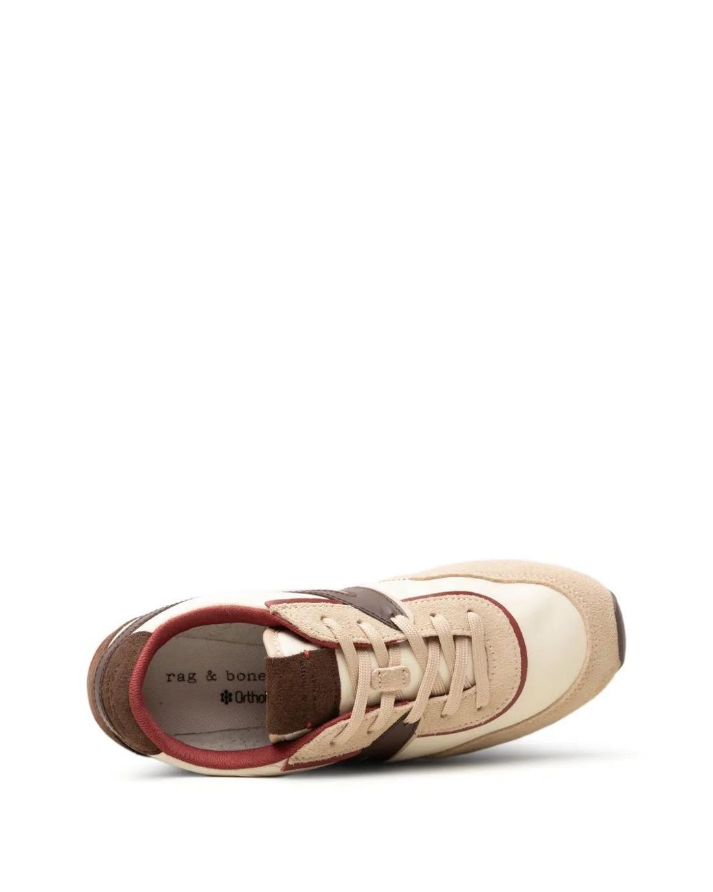Rag & Bone White Retro Panelled Sneakers