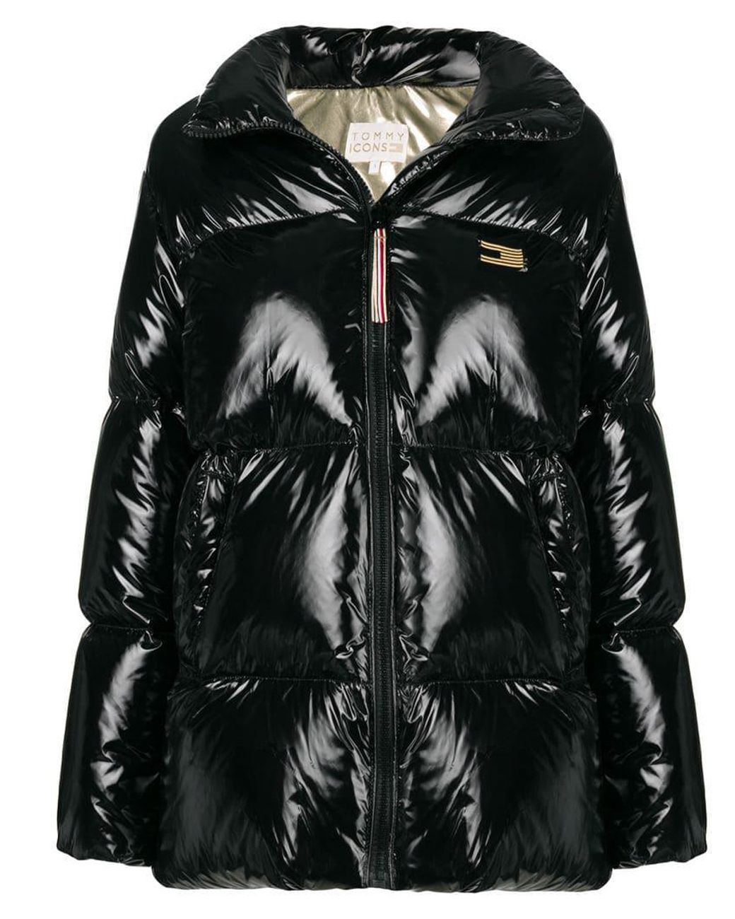 Tommy Hilfiger Synthetic Tommy Icons Puffer Jacket in Black | Lyst Canada