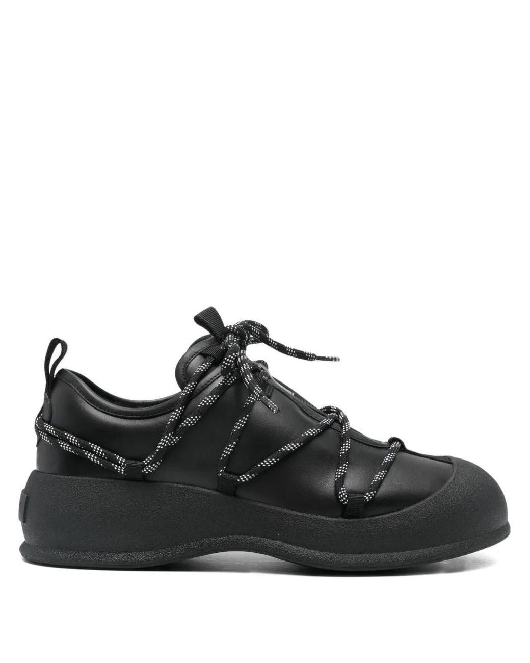 Bally Black Lace-Up Boots for men