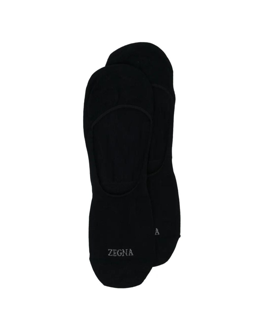 Zegna Black Freshness Socks for men