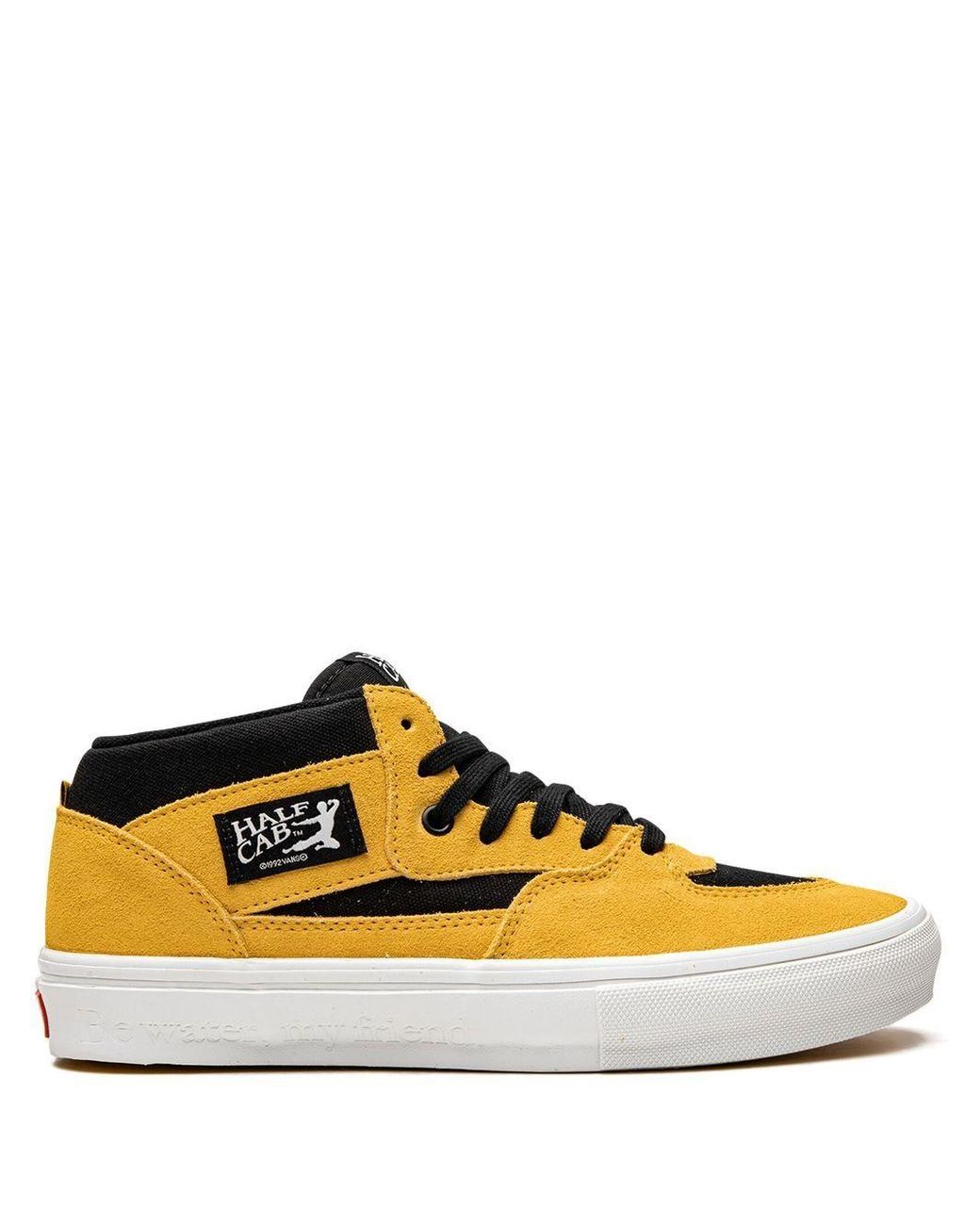 Vans Skate Half Cab Sneakers in Yellow for Men | Lyst