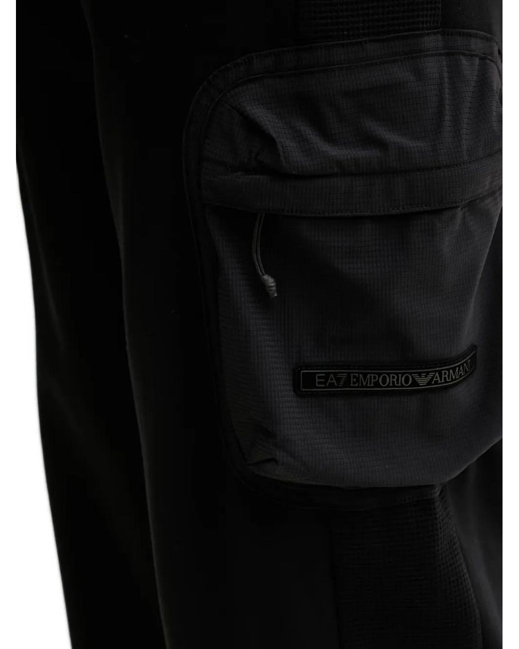 EA7 Jogginghose Mit Logo-Patch in Black für Herren