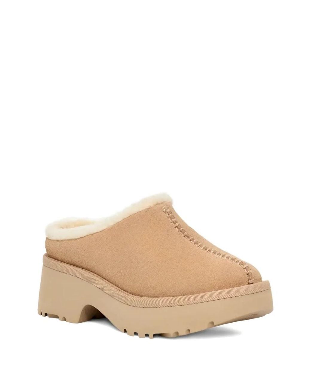 Ugg Natural New Heights Cozy Mules