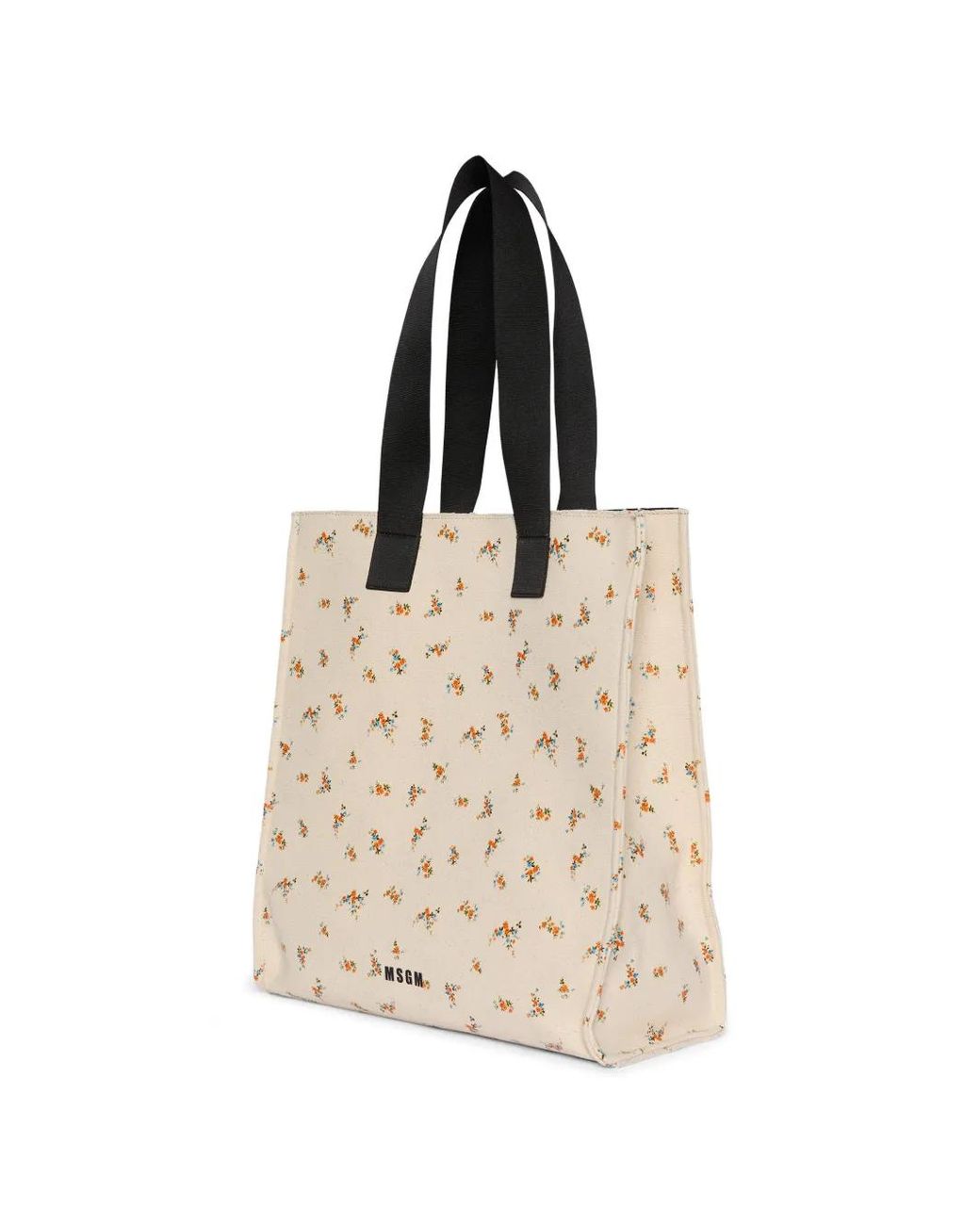 MSGM Natural Sac À Fleurs