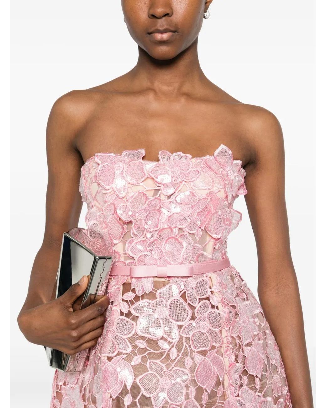 Abito Corto Novalie di retroféte in Pink