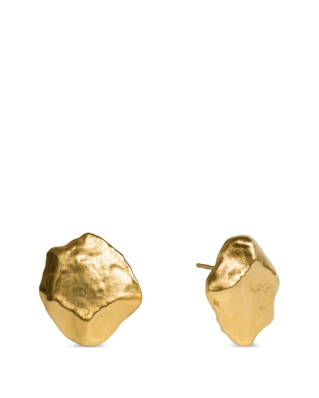 Monica Vinader Metallic Fragments Stud Earrings