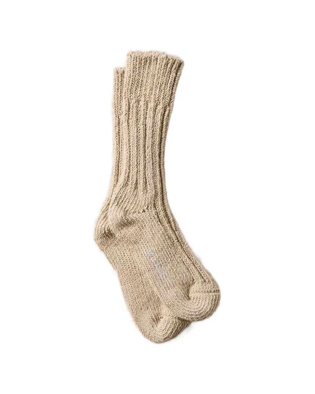 yahae White Kan Low-Gauge Socks
