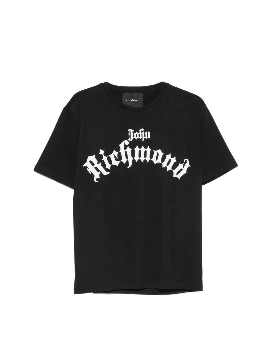 John Richmond Black Zibru T-Shirt for men