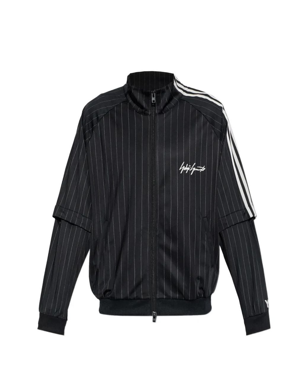 Y-3 Blue Veste À Rayures for men