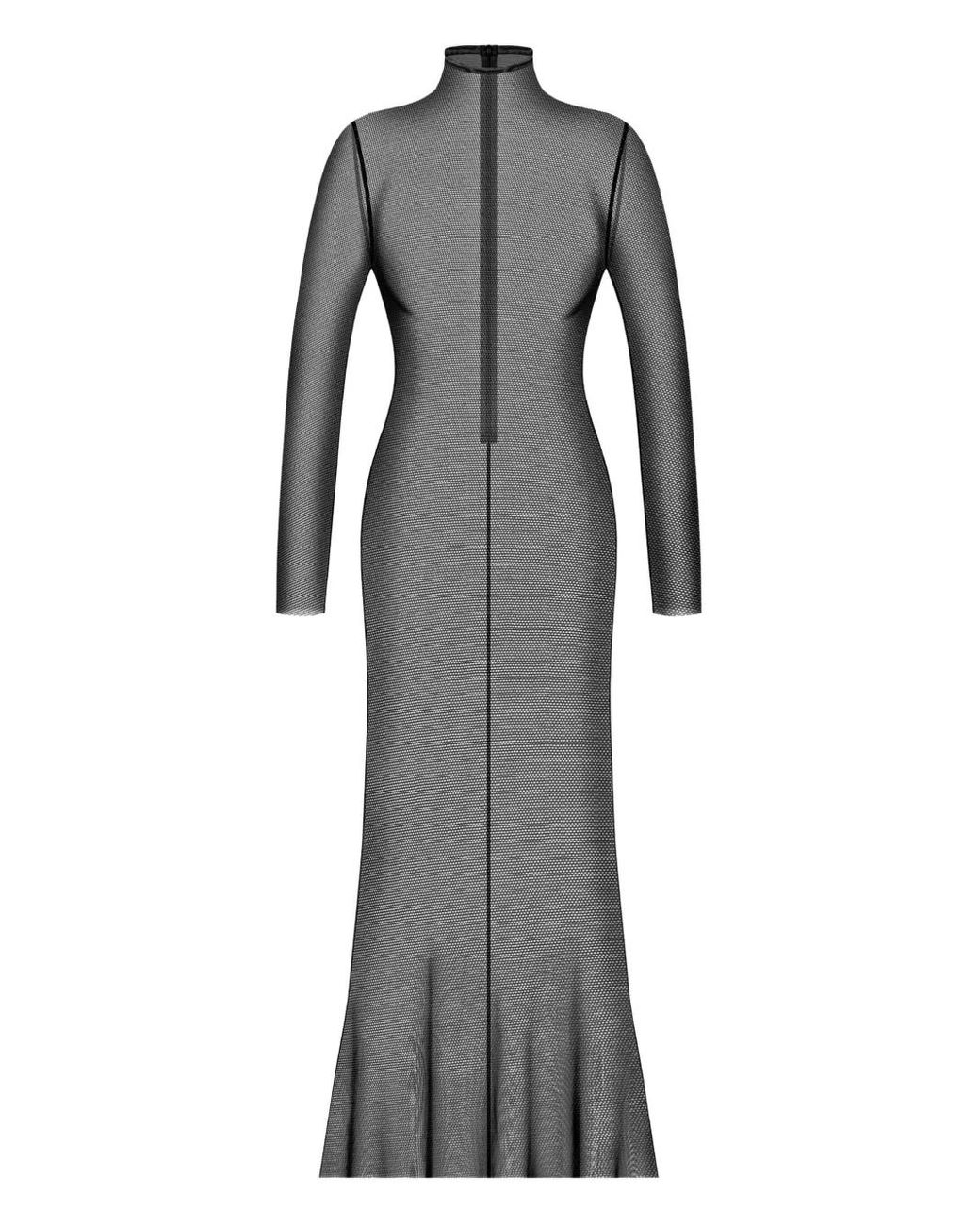 Zhilyova Gray Moonlight Dress