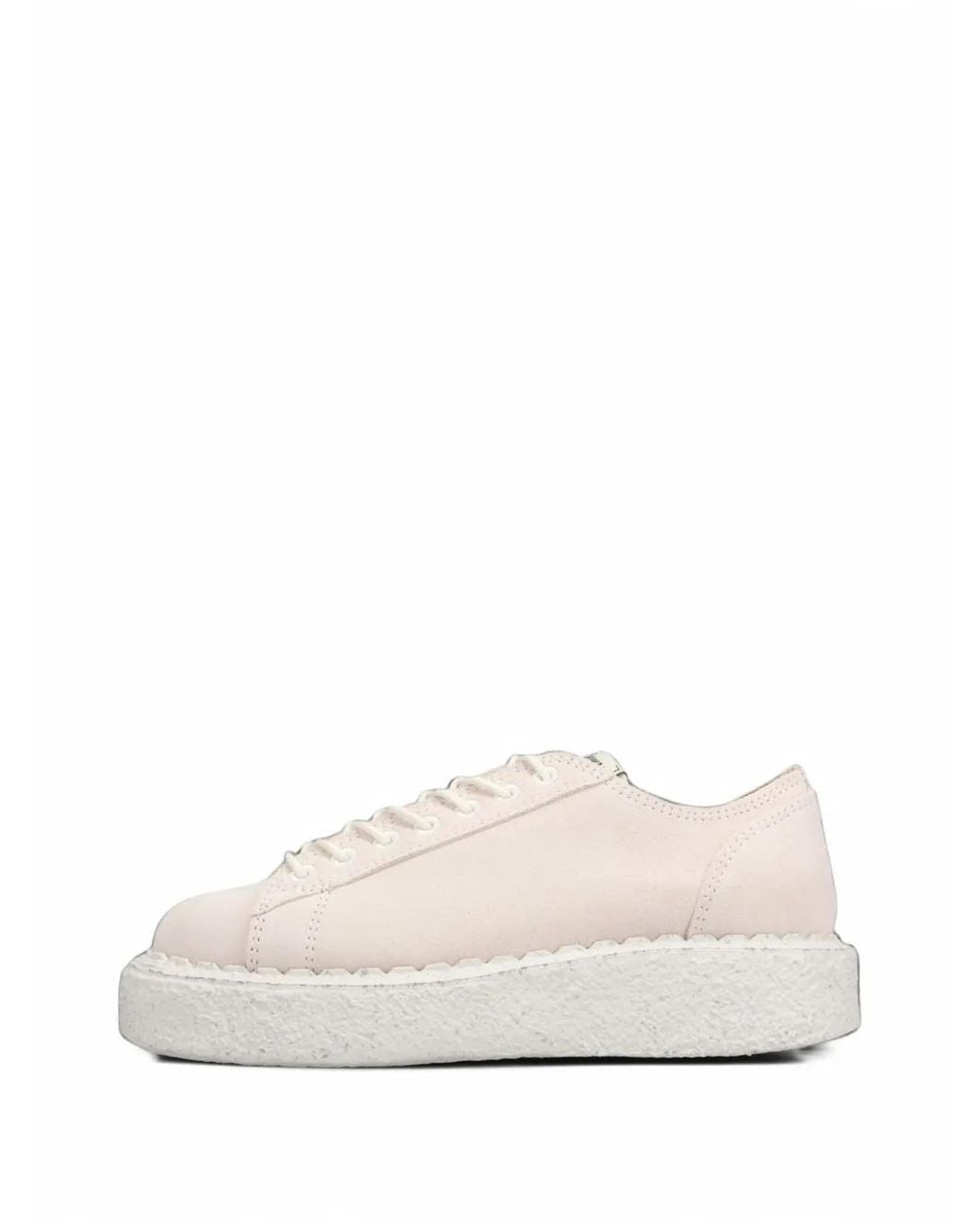 Maison Mihara Yasuhiro White Mark Suede Monkey Shoes for men