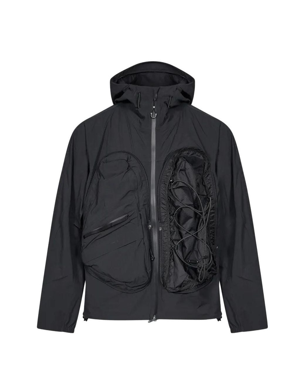 Oakley Black Latitude Veil Slingpack Jacket for men