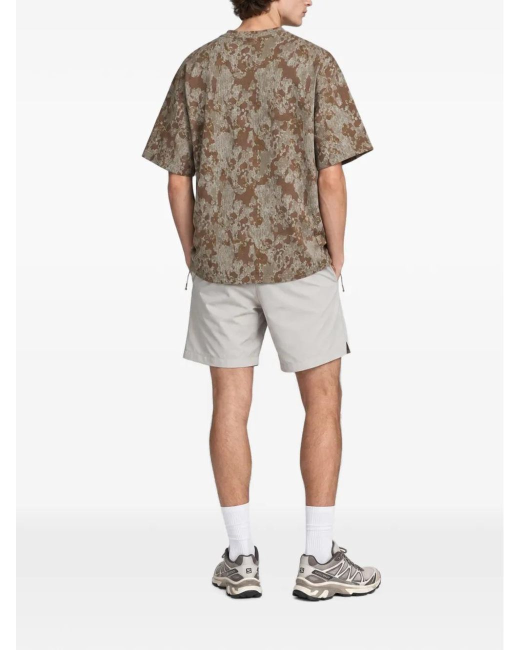 Satisfy Green Space‑O Camo-Print T-Shirt for men