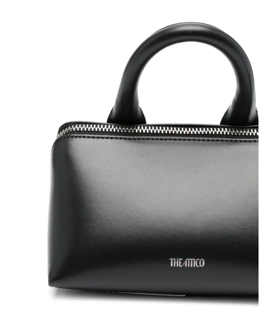 The Attico Black Friday Mini Leather Handbag