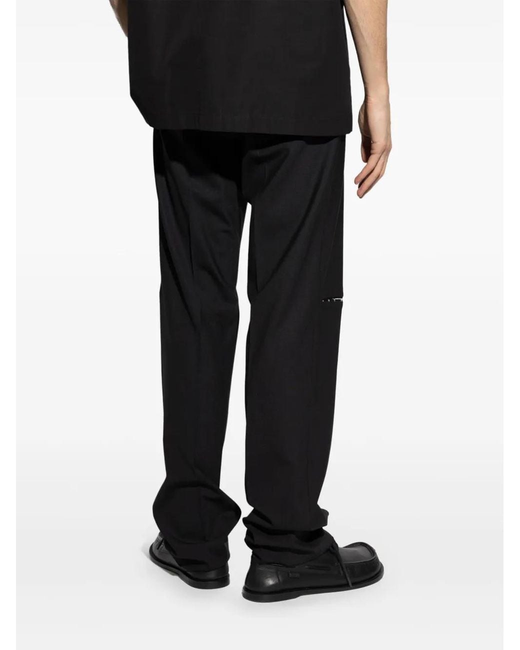 DSquared² Black Tailored Trousers for men