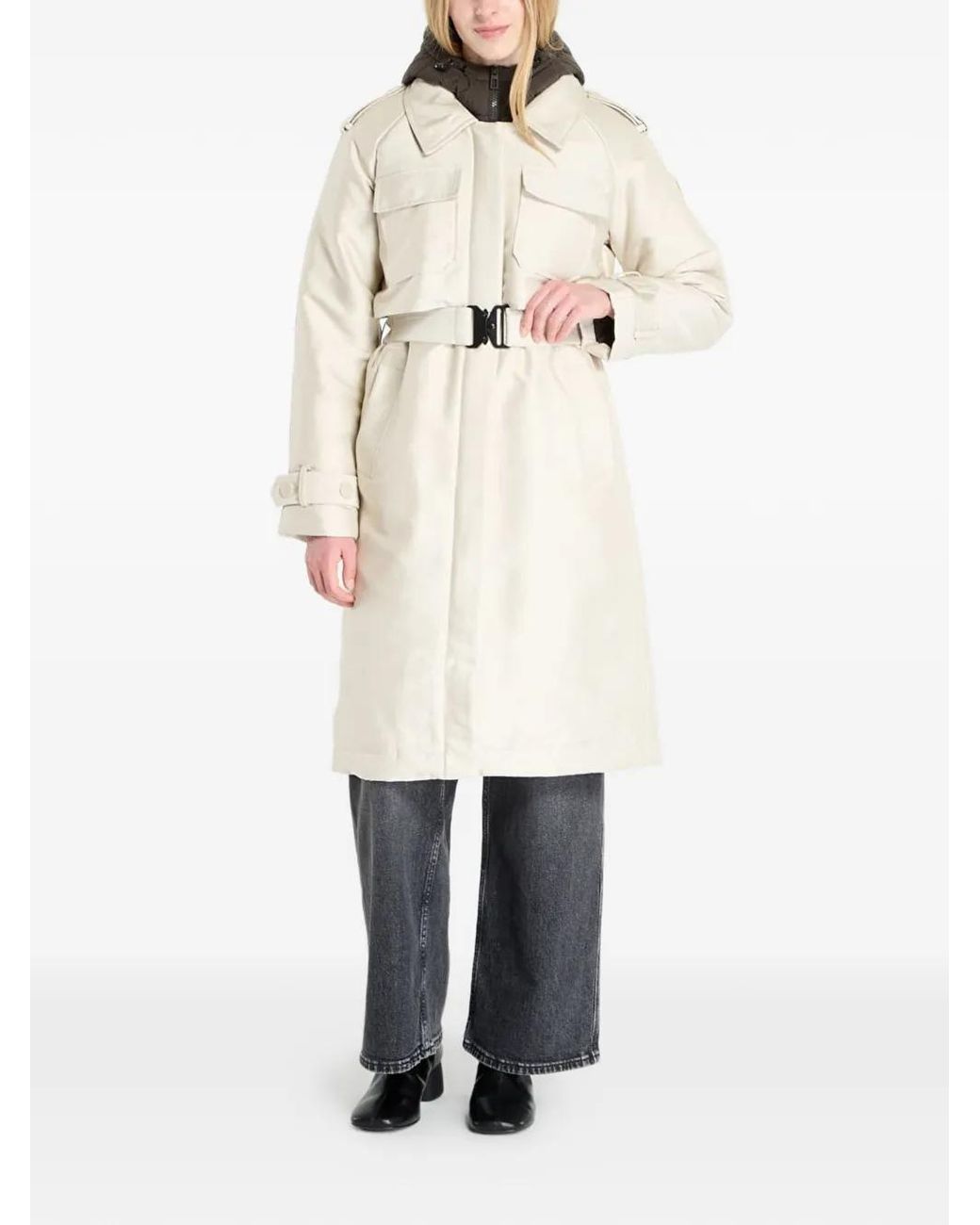 Desigual Natural Empire Trench Coat