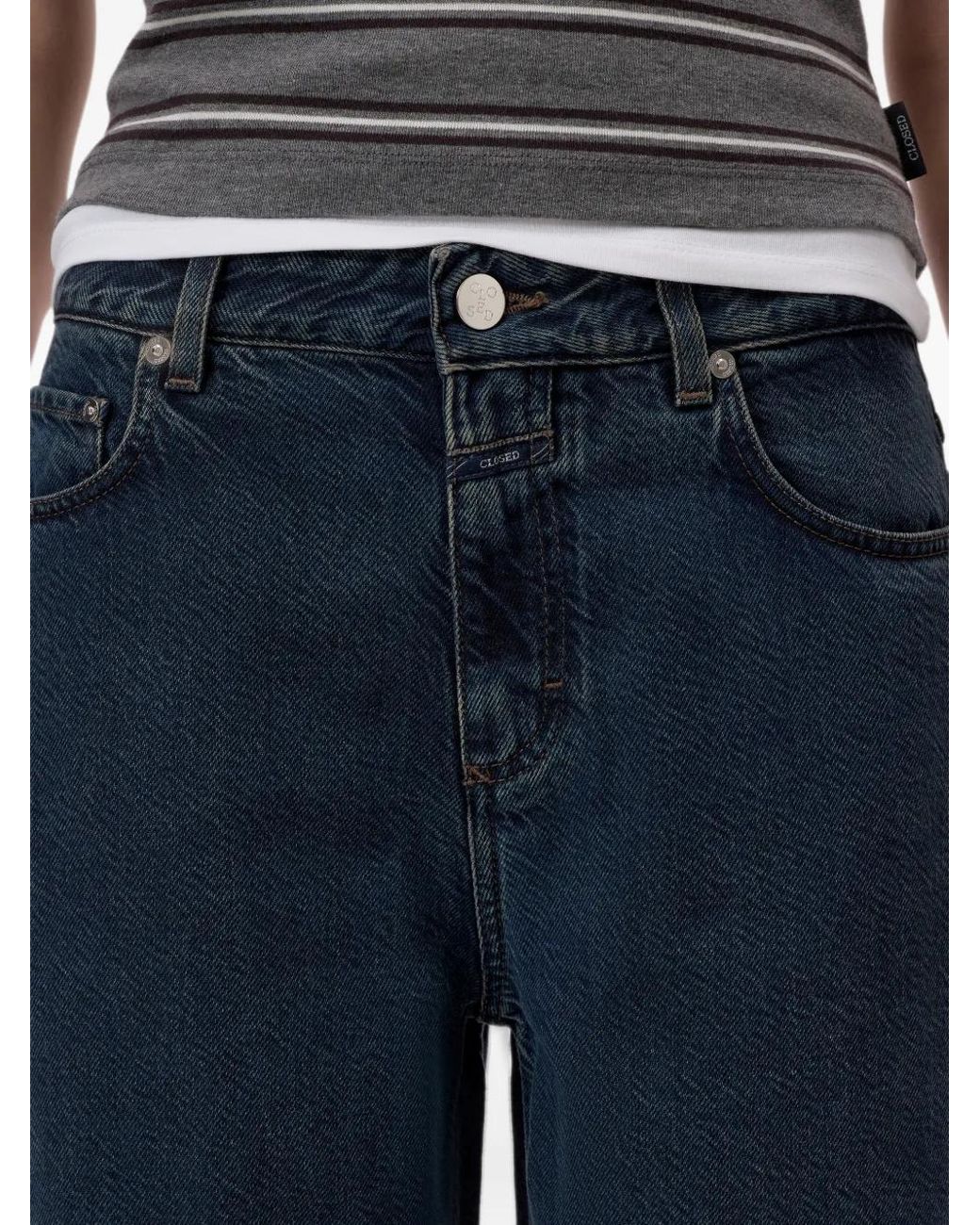Vaqueros Barrel Jazzie Closed de color Blue
