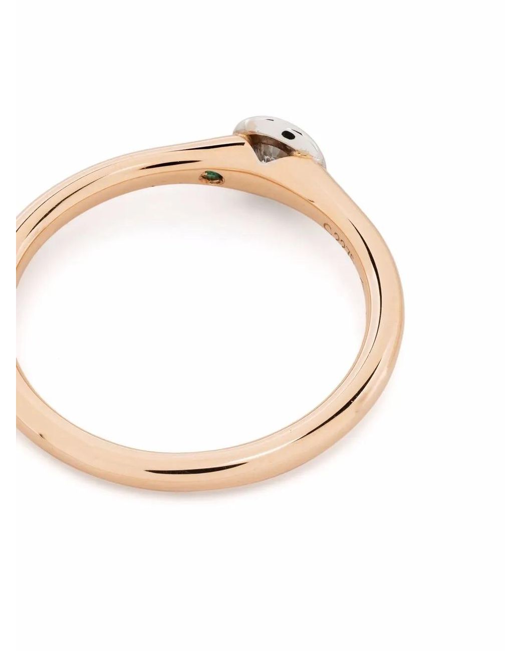 COURBET White 18Kt Recycled Rose Origine Laboratory-Grown Diamond Ring