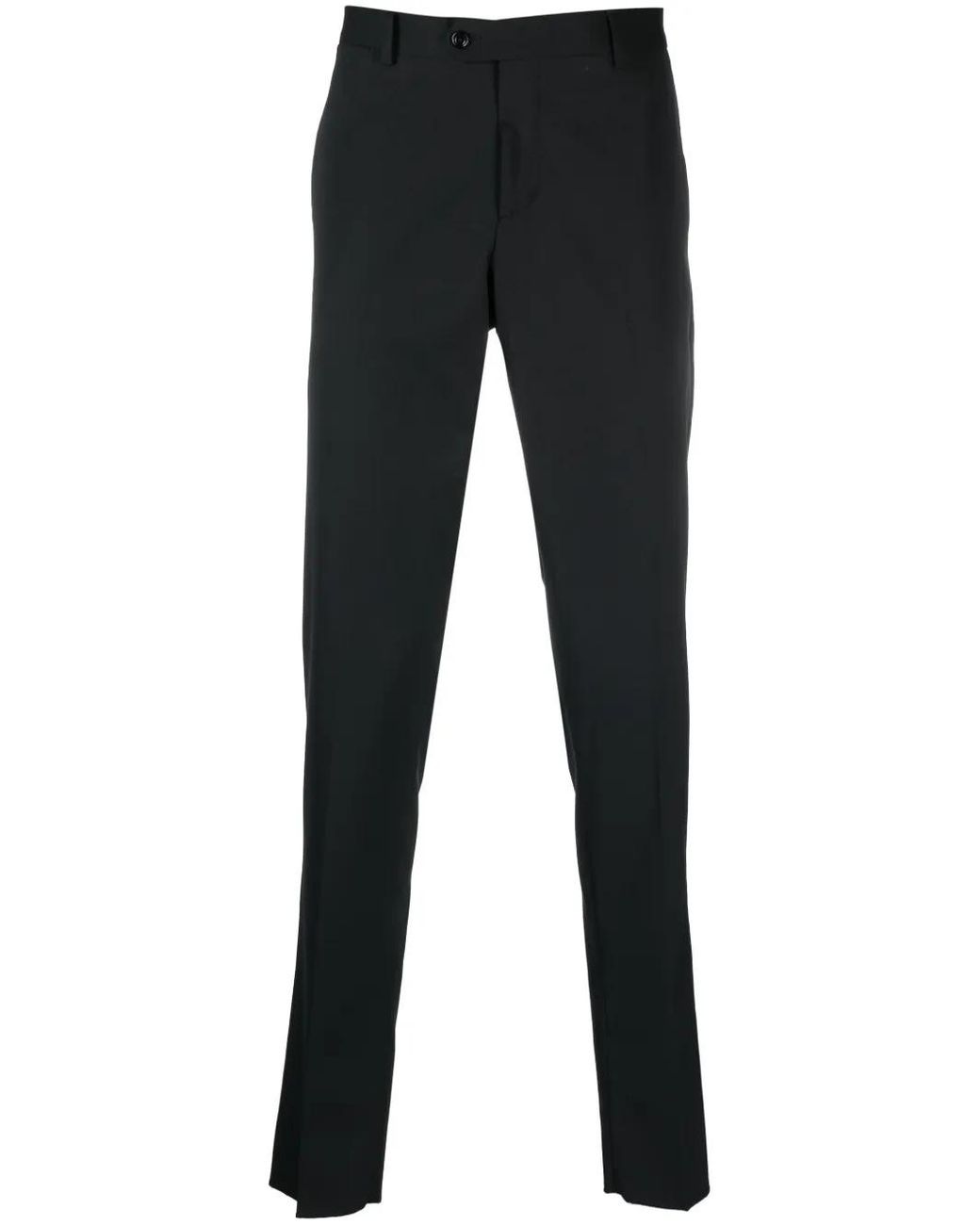 Lardini Black Slim-Fit Tailored Trousers for men