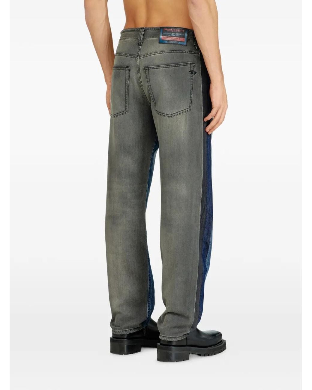 DIESEL Blue D-Macs 0Cecb Jeans for men
