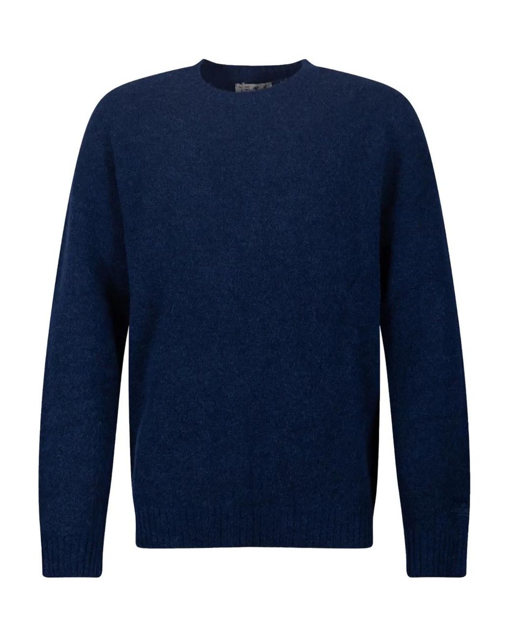 Mc2 Saint Barth Blue Crew-Neck Sweater for men