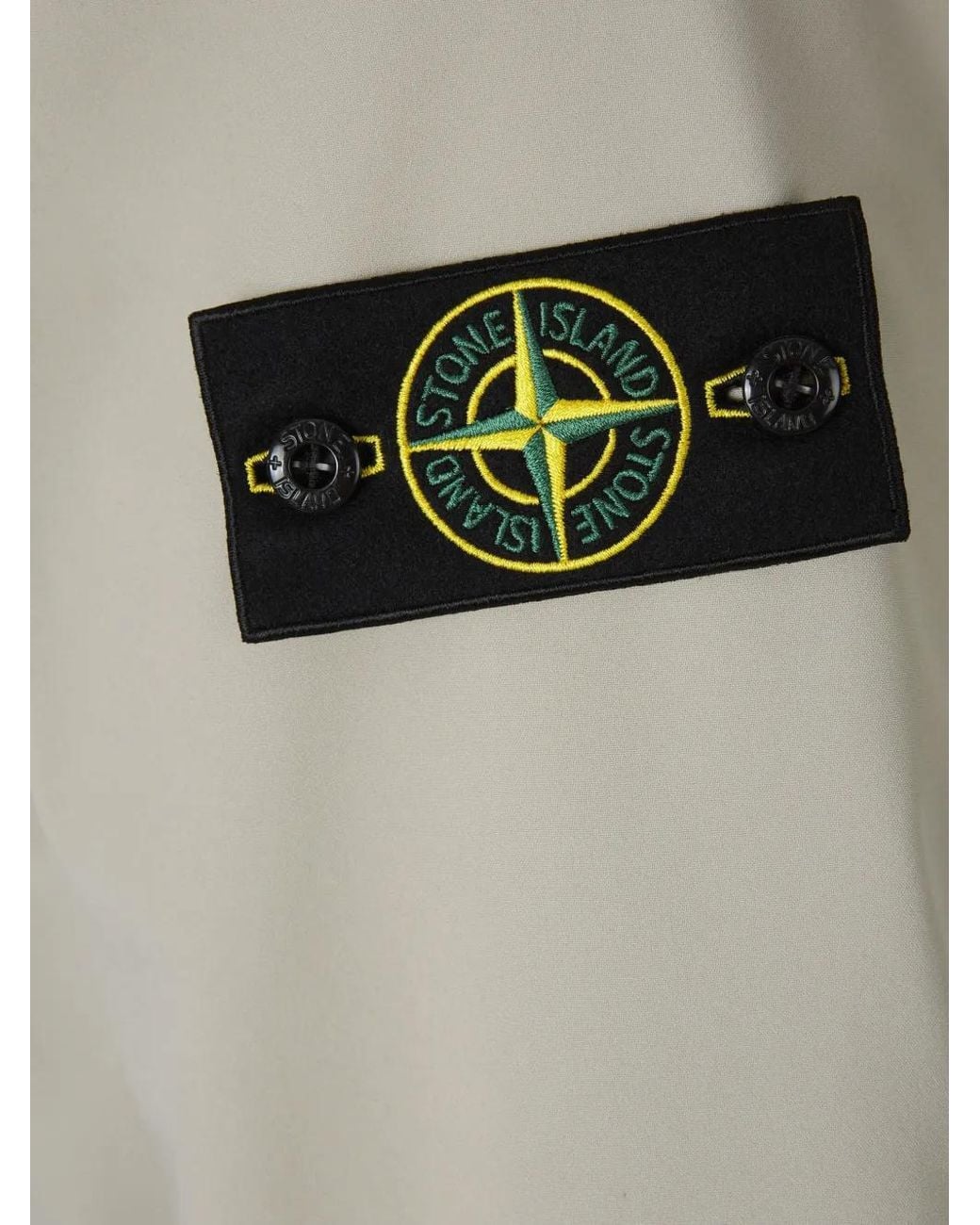 Stone Island Gray Q100004 Soft Shell-R E.Dye Tecnology Jacket for men