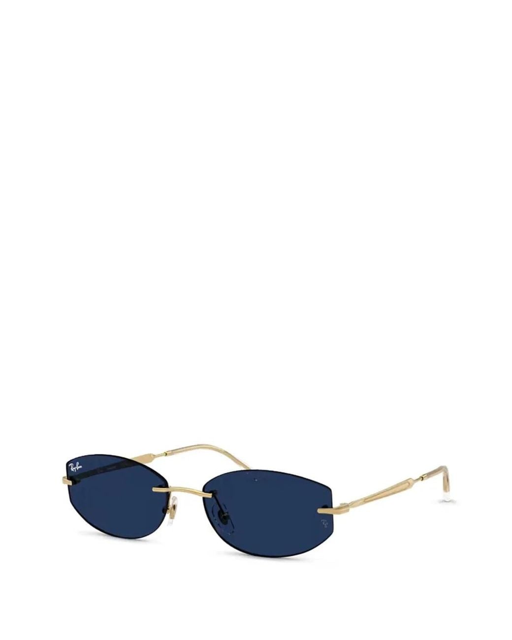 Ray-Ban Blue Rb3792 Transitions Rimless Geometric-Frame Sunglasses