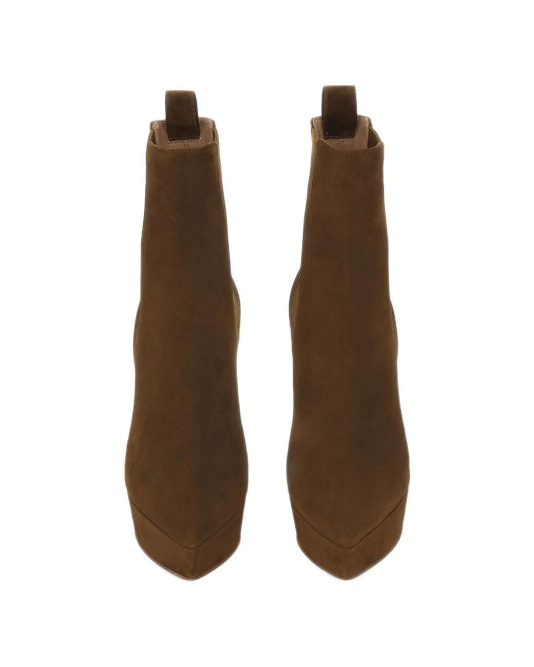 Gianvito Rossi Brown Kim Ankle Boots