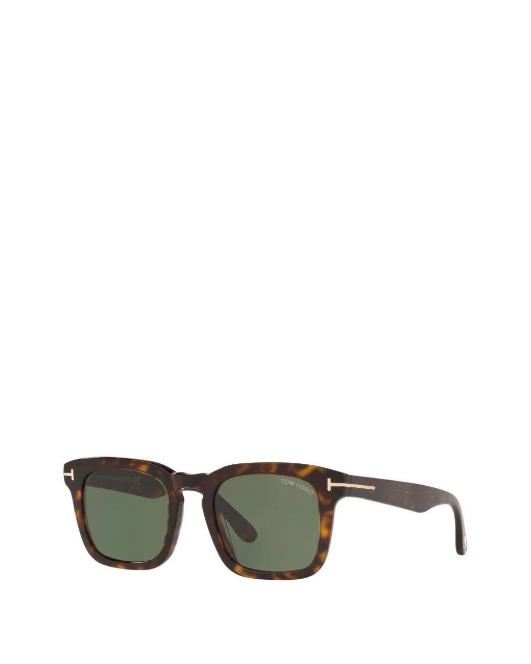 Tom Ford Green Dax T-Motif Square-Frame Sunglasses for men