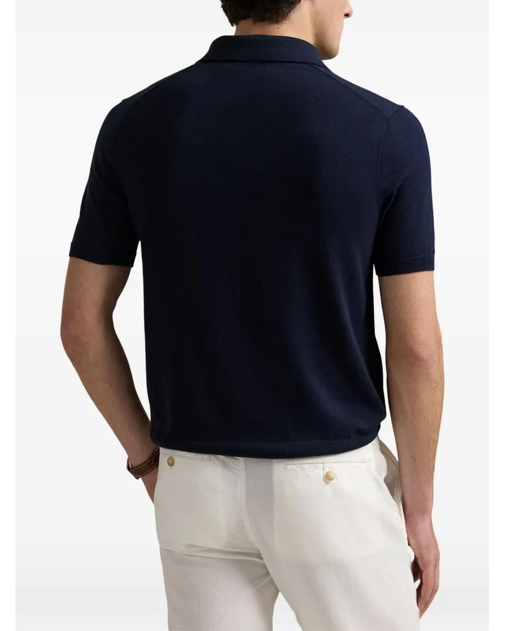 Polo Ralph Lauren Blue Polo Pony Cotton Polo Shirt for men