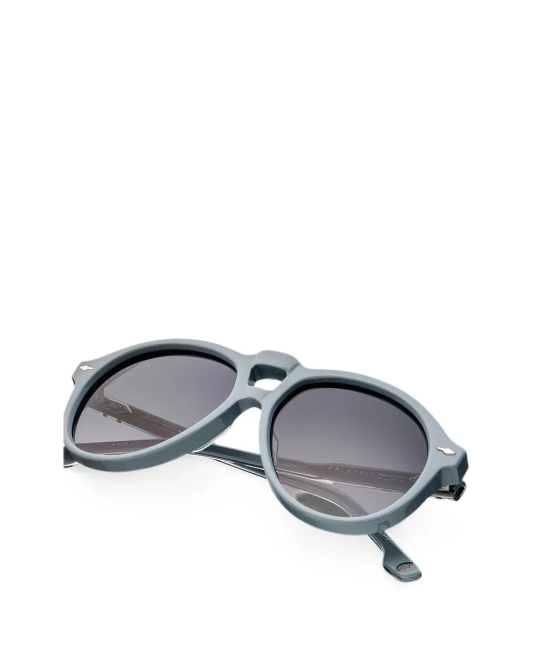 Jacques Marie Mage Blue Valkyrie Pilot-Frame Sunglasses