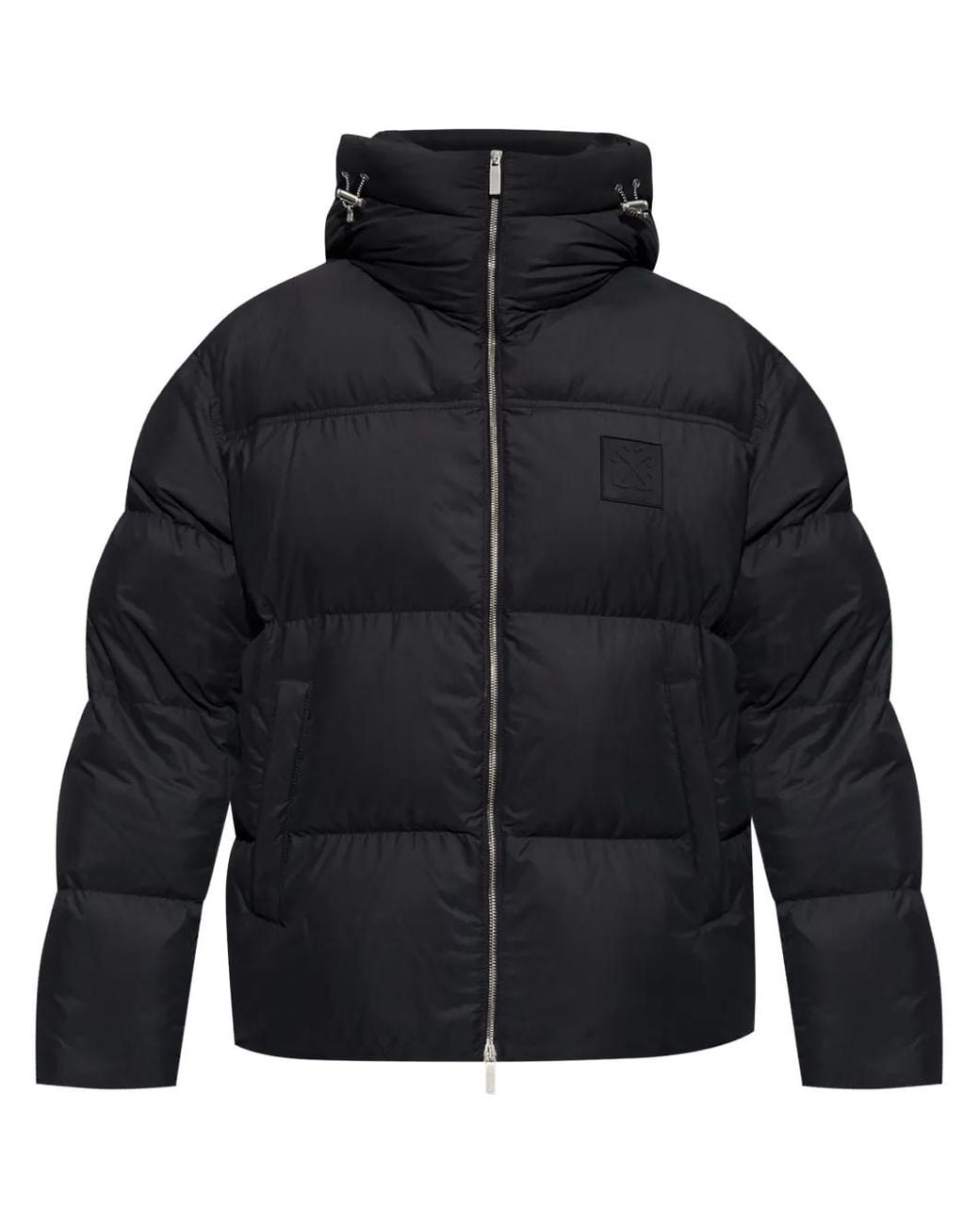 Off-White c/o Virgil Abloh Blue Off- Patch Arr Down Puffer for men