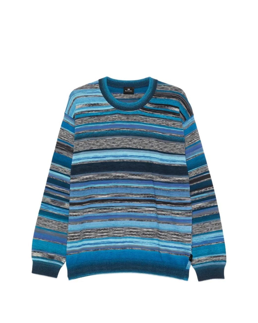 Paul Smith Gestreifter Pullover in Blue für Herren