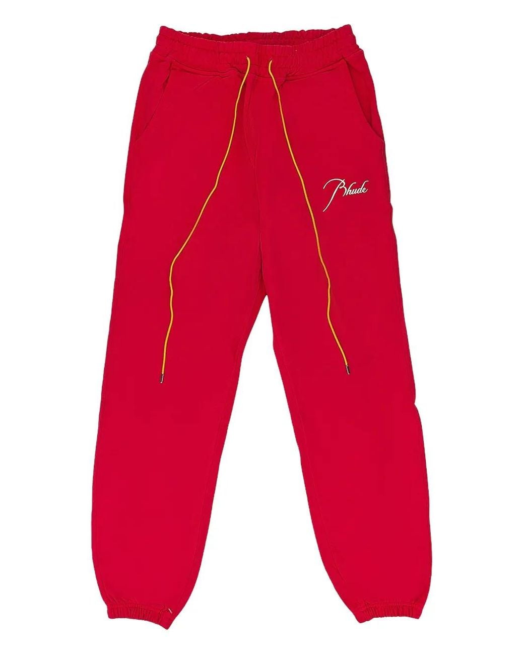 Rhude Red Classique Track Pants for men
