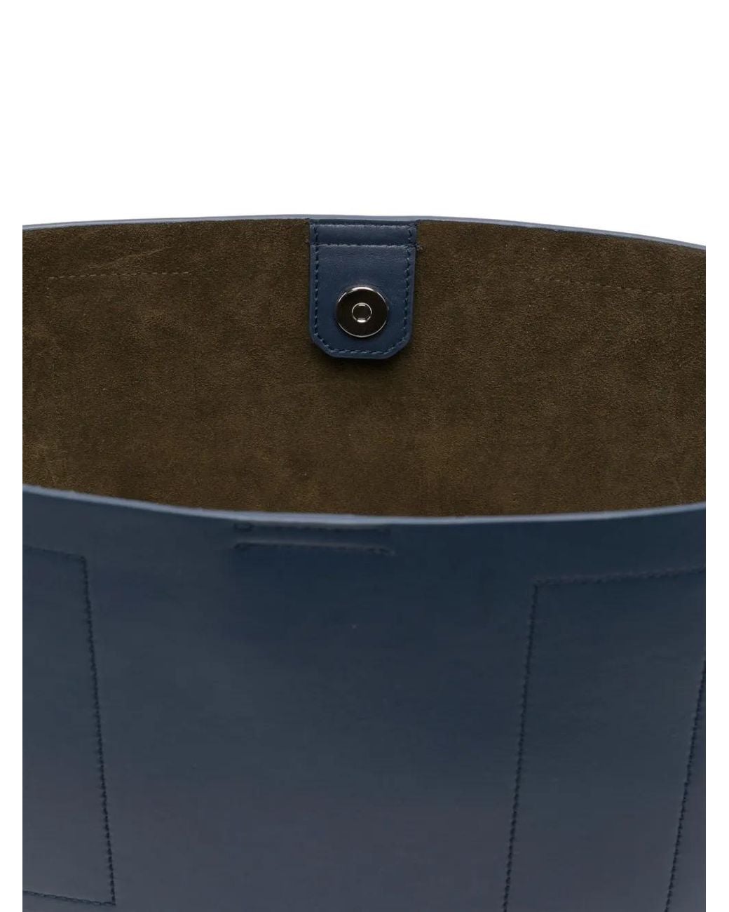 Hogan Blue Calf Leather Shoulder Bag