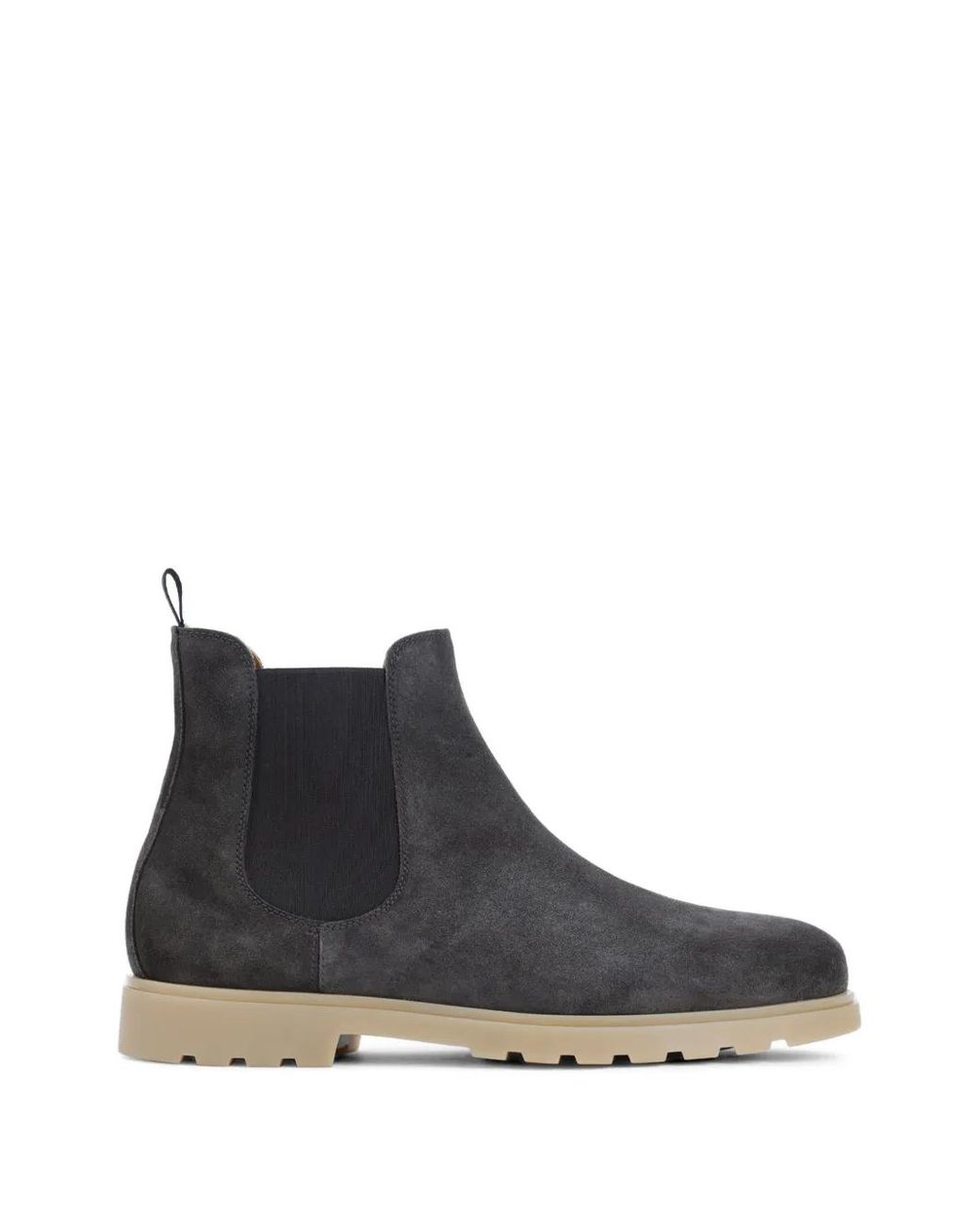 Bottines À Semelle Crantée Kiton pour homme en coloris Black