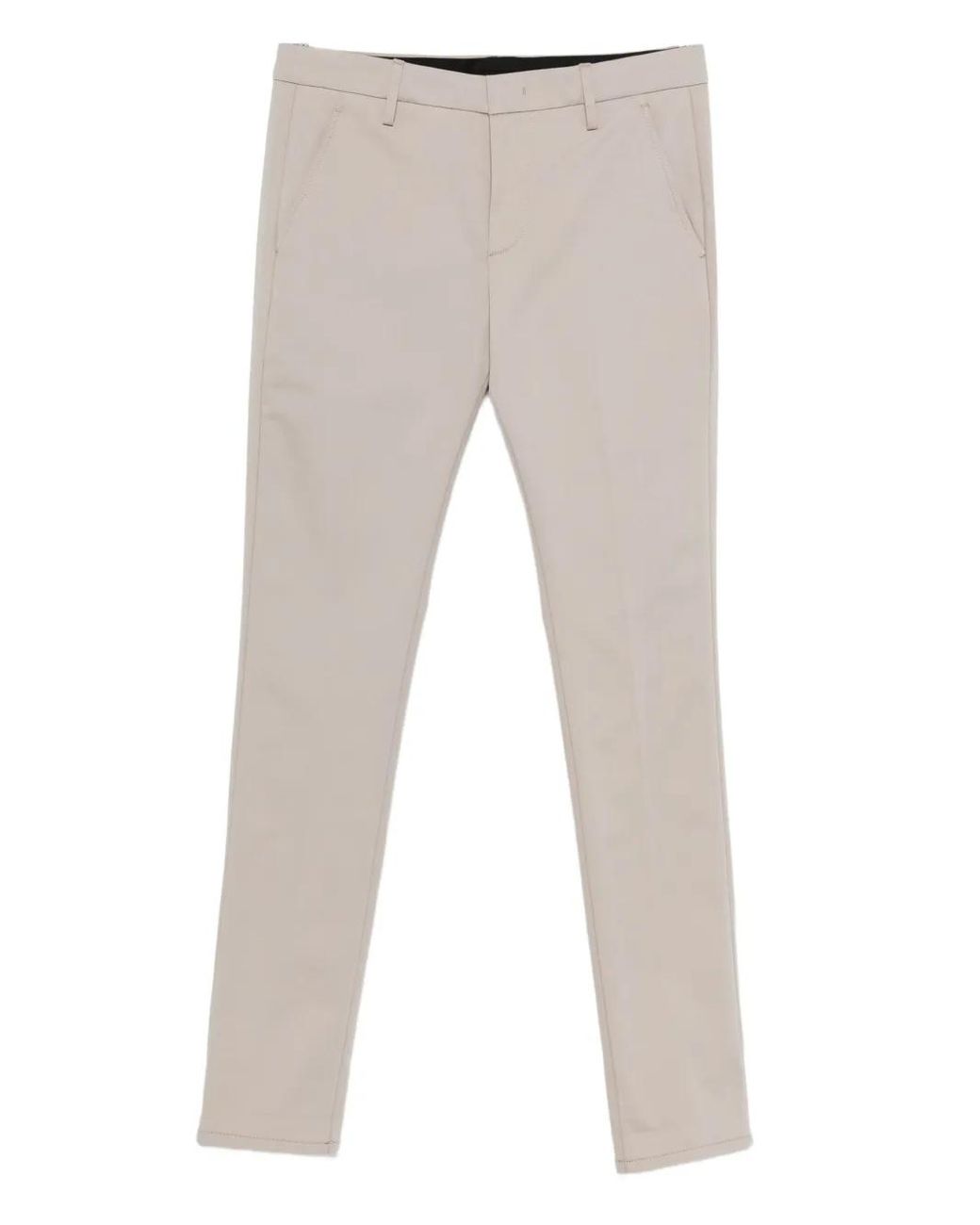 Dondup Gray Side-Pocket Trousers for men