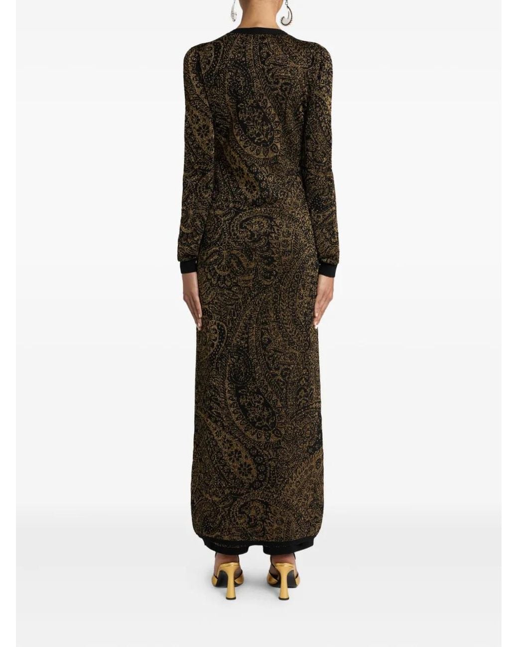 Etro Black Maxi Cardigan