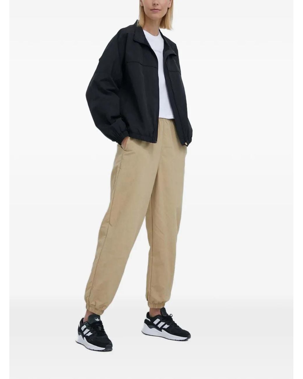 P.E Nation Blue Zip Bomber Jacket