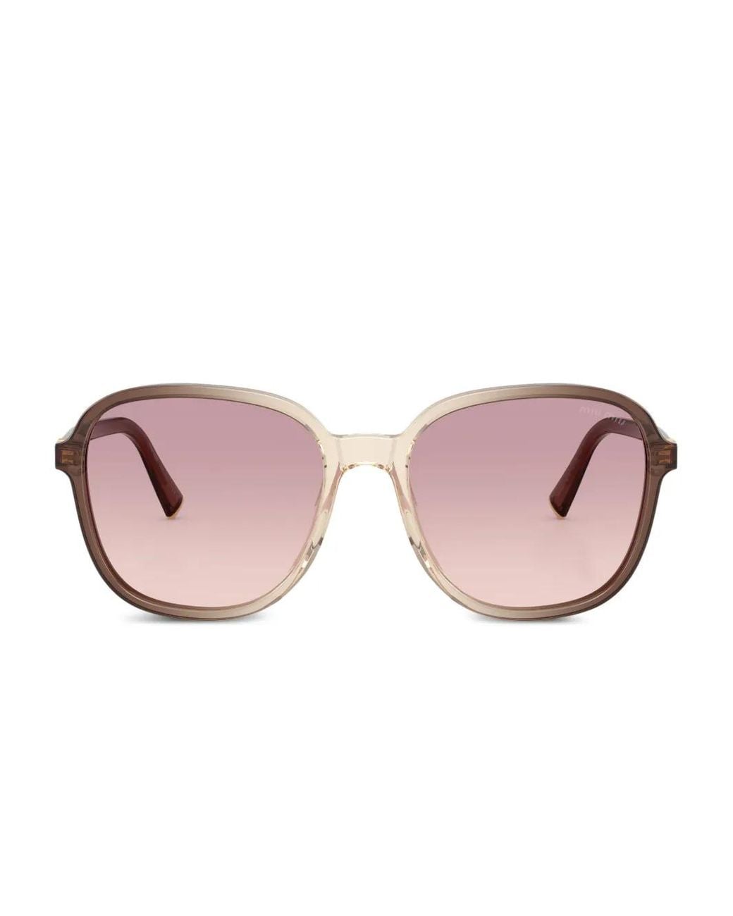 Miu Miu Pink Gradient Sunglasses