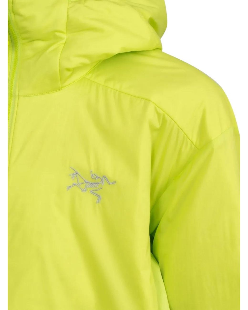 Arc'teryx Yellow Atom Hooded Jacket for men