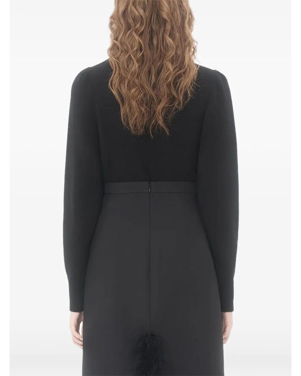 Valentino Garavani Black Wool Jumper