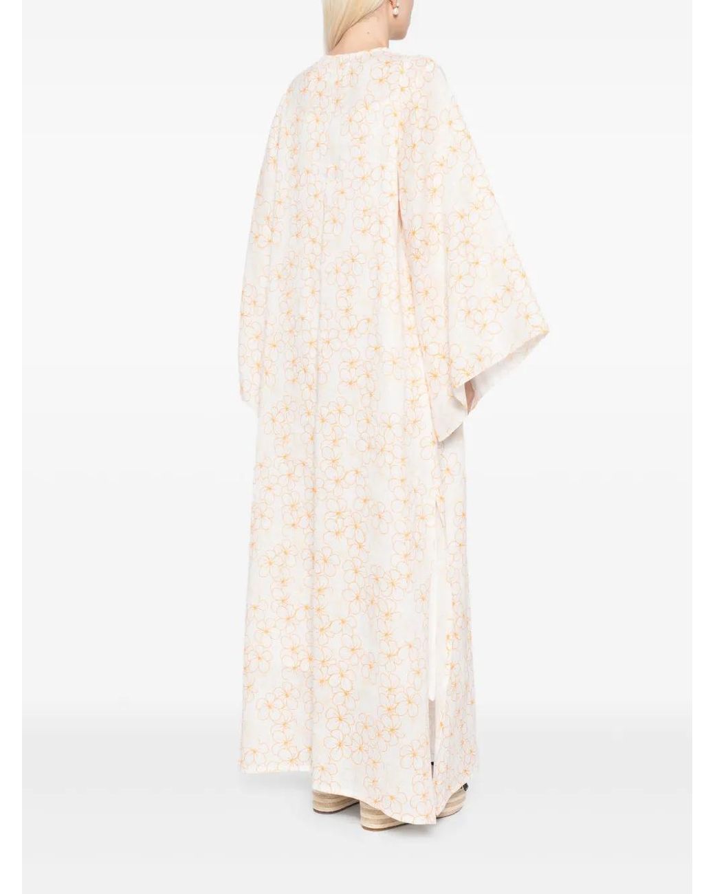 Robe Daisy Moza Bambah en coloris White