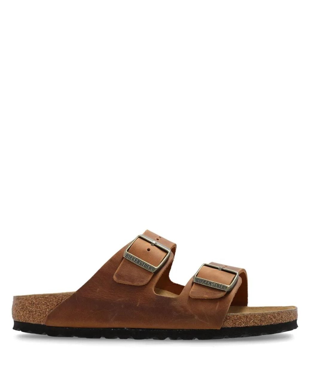 Birkenstock Brown Arizona Buckle-Fastening Sandals for men