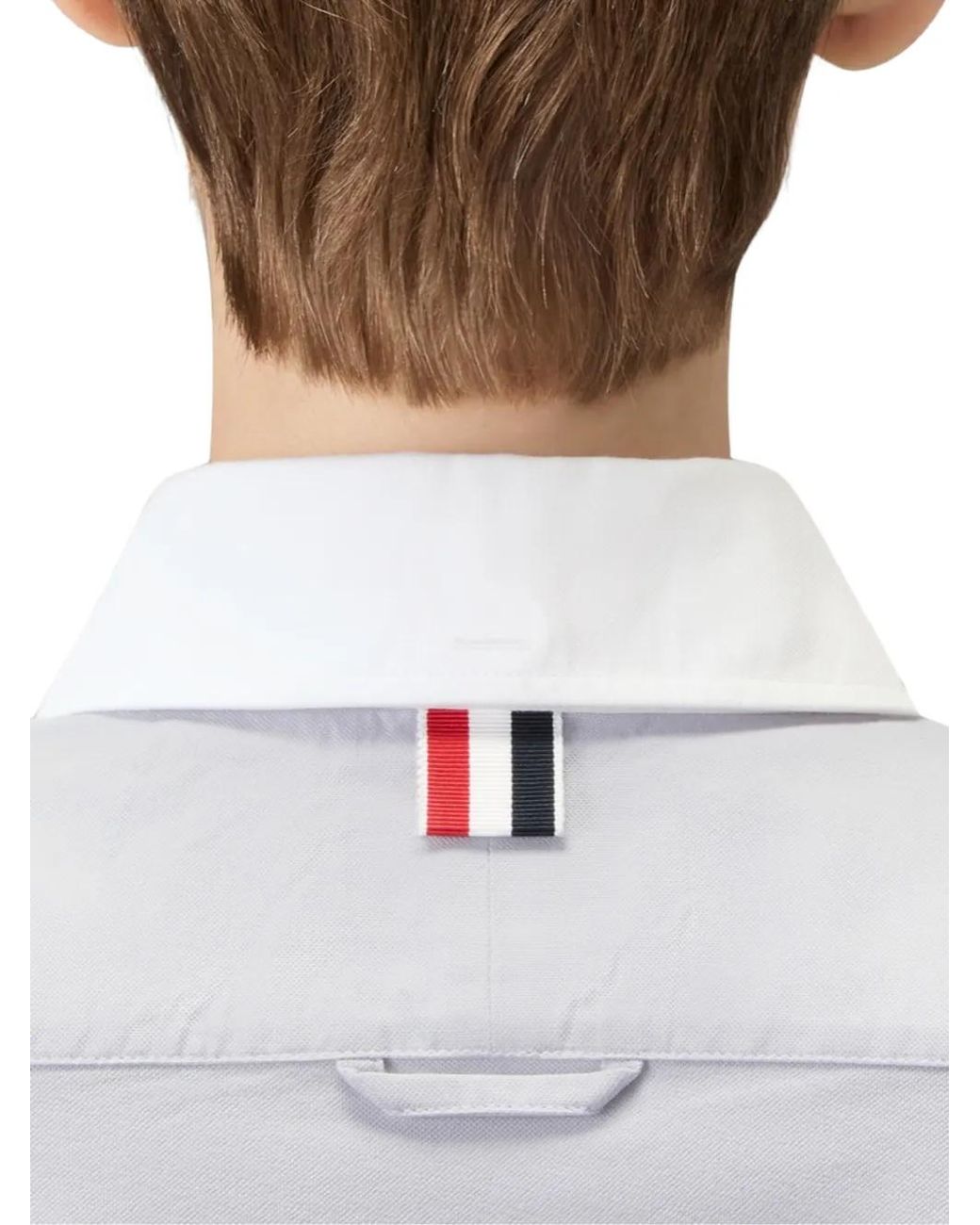 Thom Browne Button-Up Overhemd in het White