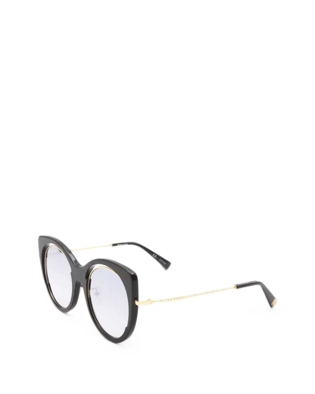 ESCADA White Cat-Eye Frame Sunglasses