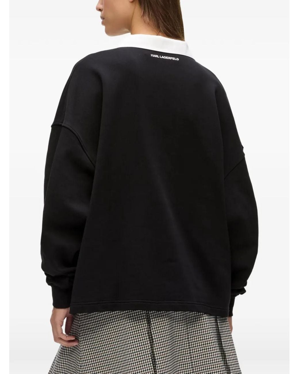Karl Lagerfeld Black Ikon Sweatshirt