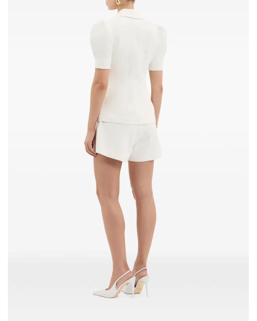 Rebecca Vallance White Odilia Shorts