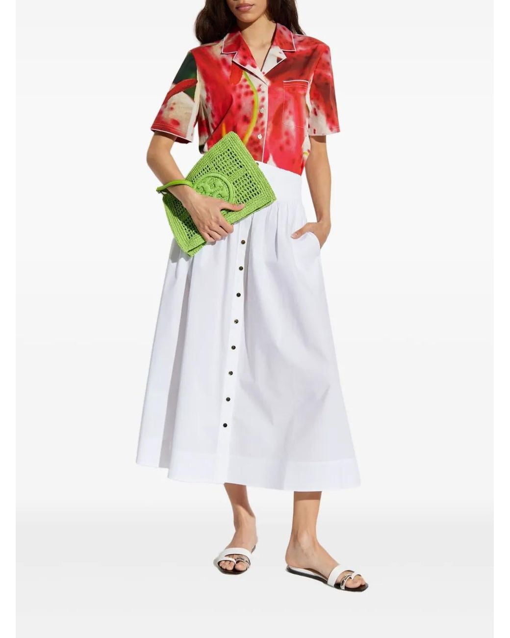 Tory Burch Red Shirts